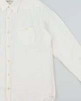 Vintage Y2K 00s Tommy Bahama Striped Ocean Wash Linen Relaxed Fit Long Sleeve Shirt - L