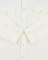 Vintage Y2K 00s Polo Ralph Lauren Ocean Wash Linen Relaxed Fit Long Sleeve Safari Shirt - XL