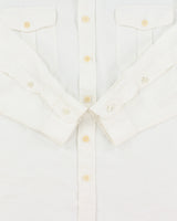 Vintage Y2K 00s Polo Ralph Lauren Ocean Wash Linen Relaxed Fit Long Sleeve Safari Shirt - L