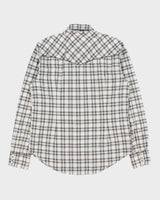 Vintage Y2K 00s Guess Plaid Contrast Stitch Pearl Snap Button Long Sleeve Western Shirt - M