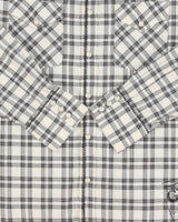 Vintage Y2K 00s Guess Plaid Contrast Stitch Pearl Snap Button Long Sleeve Western Shirt - M