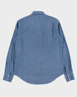 Vintage Wrangler Retro Premium Pearl Snap Button Long Sleeve Patterned Western Shirt - M