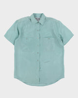Vintage 1990s Pasha Silk Short Sleeve Shirt - S