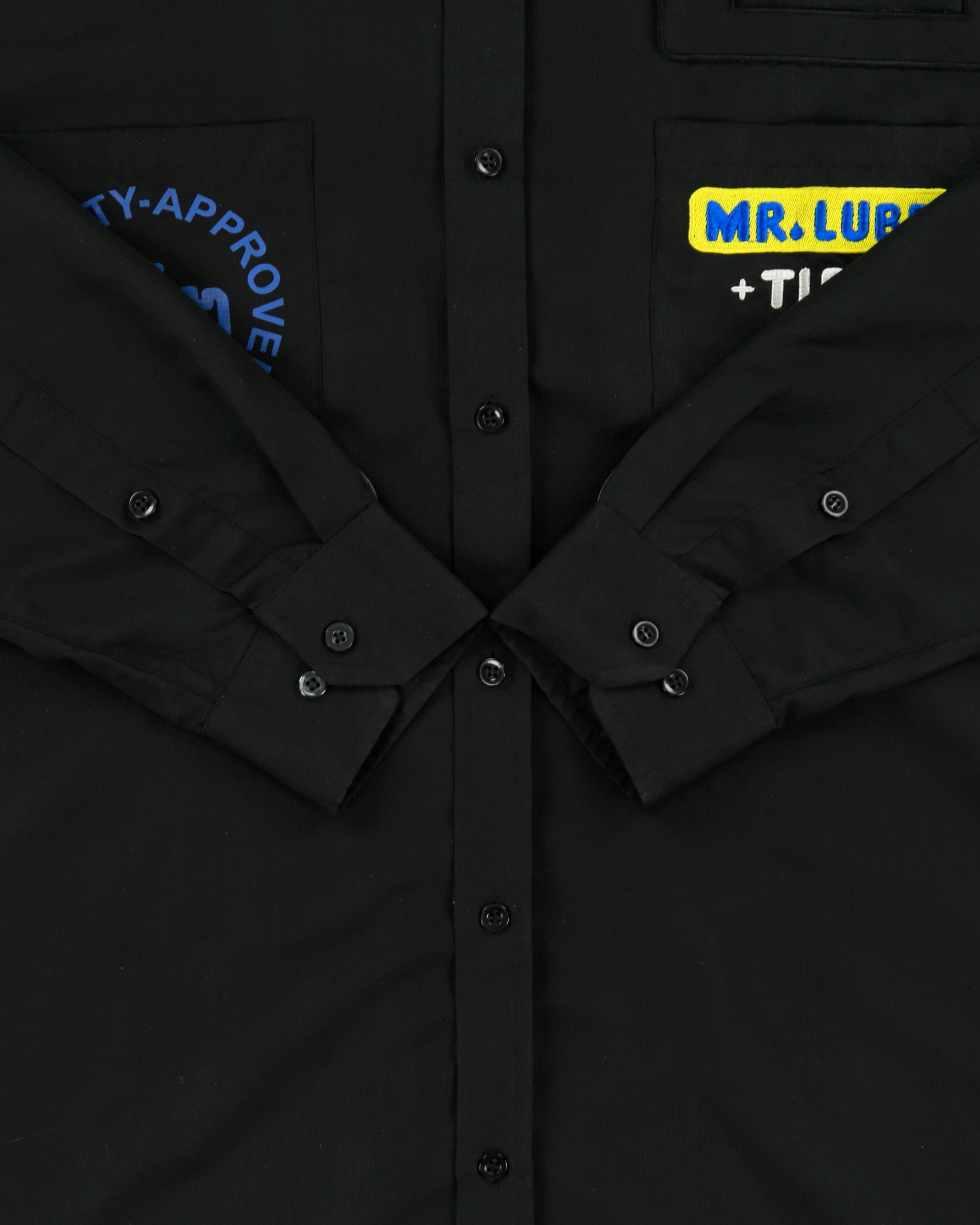 Vintage Mr. Lube + Tires Garage Long Sleeve Workwear Shirt - L