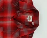 Vintage Y2K 00s Ely Cattleman Plaid Pearl Snap Button Long Sleeve Western Shirt - M