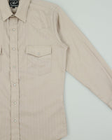 Vintage Y2K 00s Roper Pattern Striped Pearl Snap Button Long Sleeve Western Shirt - S