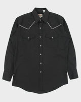 Vintage 1990s Ely Cattleman Pearl Snap Button Long Sleeve Western Shirt - M