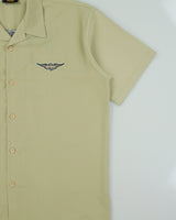 Vintage Y2K 00s Harley Davidson Sage Embroidered Short Sleeve Bowling Shirt - XL
