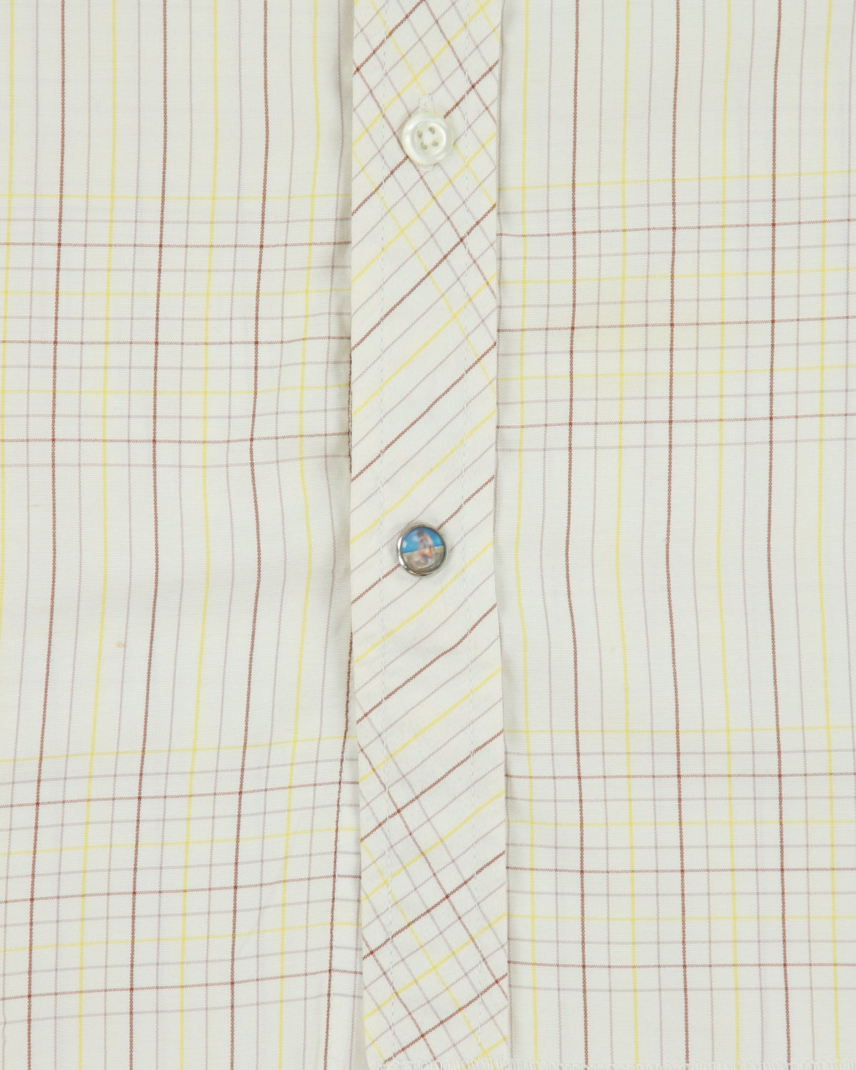 Vintage Y2K 00s REEF Skatewear Tattersall Check Short Sleeve Patterned Shirt - M