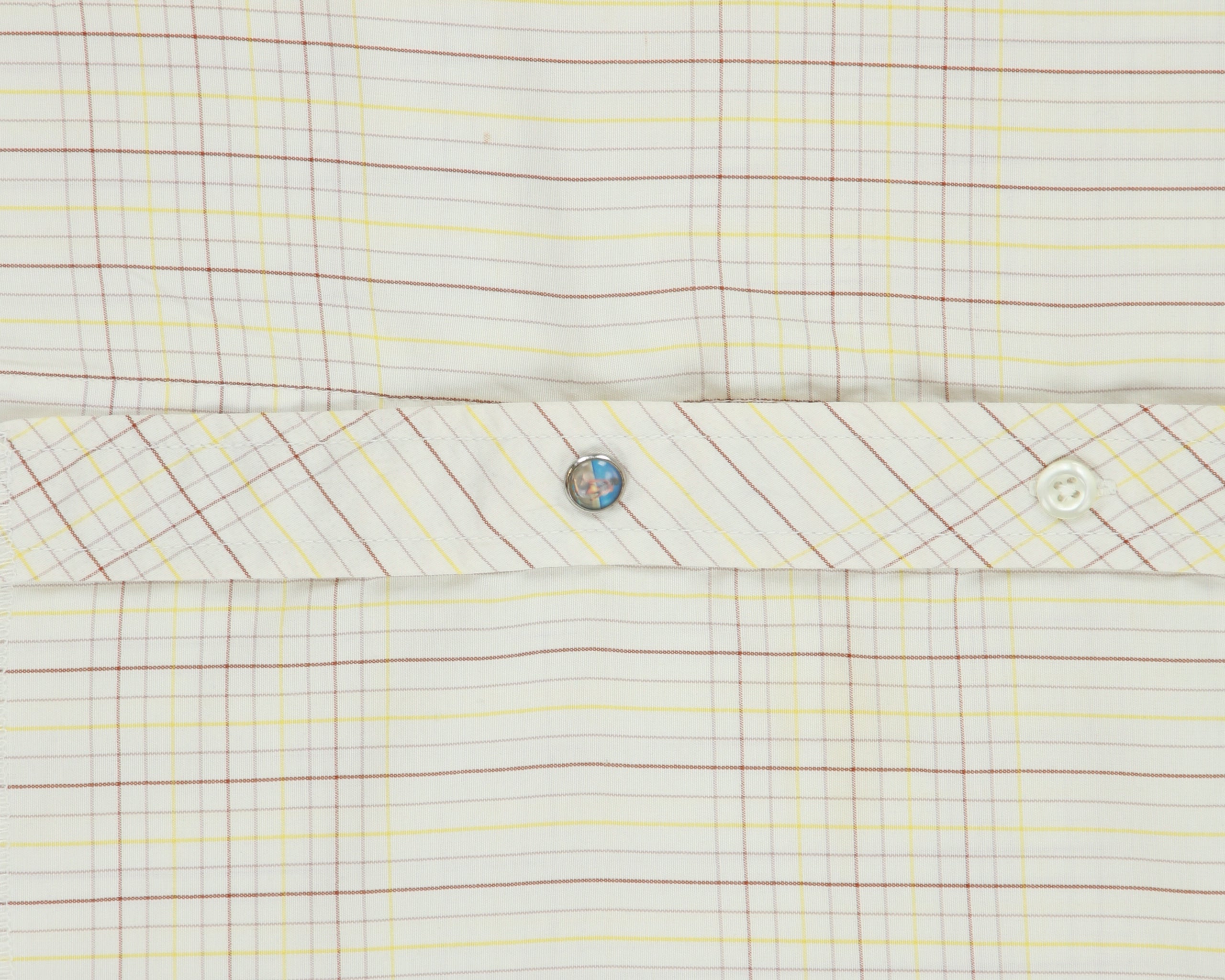 Vintage Y2K 00s REEF Skatewear Tattersall Check Short Sleeve Patterned Shirt - M