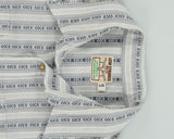 Vintage Y2K 00s Levi's Pattern Striped Pearl Snap Button Long Sleeve Western Shirt - L