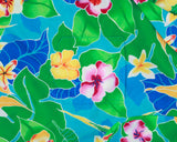 Vintage 1980s Hilo Hattie Tropical Hand Finished Made In Hawaii USA Hawaiian Aloha Shirt - S