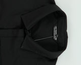 Arc'teryx Black Skyline SS Pacific Ropes Soft Shell Snap Button Short Sleeve Technical Shirt - M