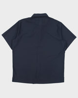 Arc'teryx Navy Skyline SS Pacific Ropes Snap Button Soft Shell Short Sleeve Technical Shirt - XL