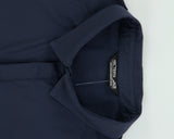Arc'teryx Navy Skyline SS Pacific Ropes Snap Button Soft Shell Short Sleeve Technical Shirt - XL
