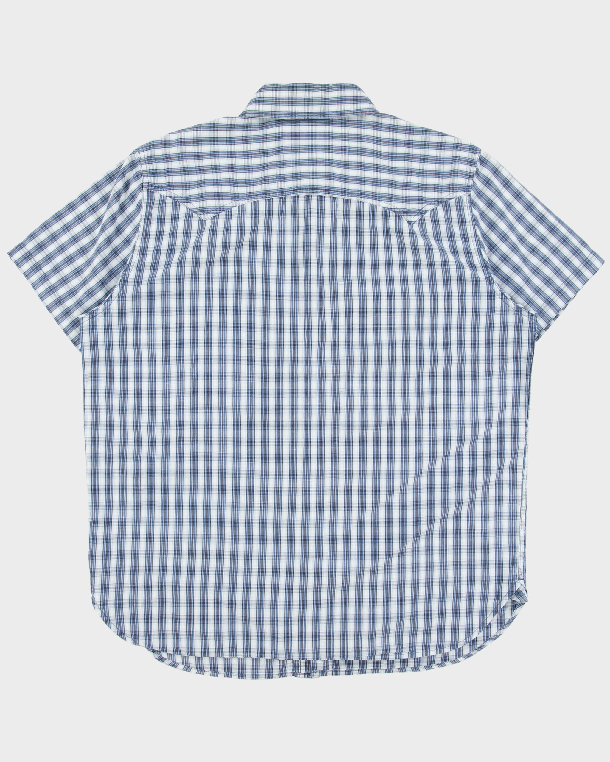 Vintage Y2K 00s Levi's Plaid Regular Fit Short Sleeve Shirt - L