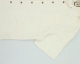 Vintage Y2K 00s Jamaica Jaxx Cream Silk Embroidered Hawaiian Shirt - L