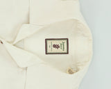 Vintage Y2K 00s Jamaica Jaxx Cream Silk Embroidered Hawaiian Shirt - L