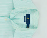 Vintage Ralph Lauren Striped Short Sleeve Seersucker Shirt - M