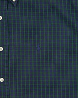 Vintage Y2K 00s Ralph Lauren Tartan Short Sleeve Blake Shirt - L