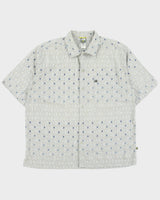 Vintage Y2K 00s The North Face A5 Series Diamond Patterned Short Sleeve Shirt - L