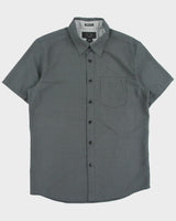 Vintage Y2K 00s Oakley Grid Check O Icon Regular Fit Short Sleeve Shirt - M