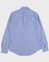Vintage Ralph Lauren Slim Fit Checked Long Sleeve Shirt - L