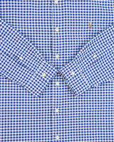 Vintage Ralph Lauren Slim Fit Checked Long Sleeve Shirt - L