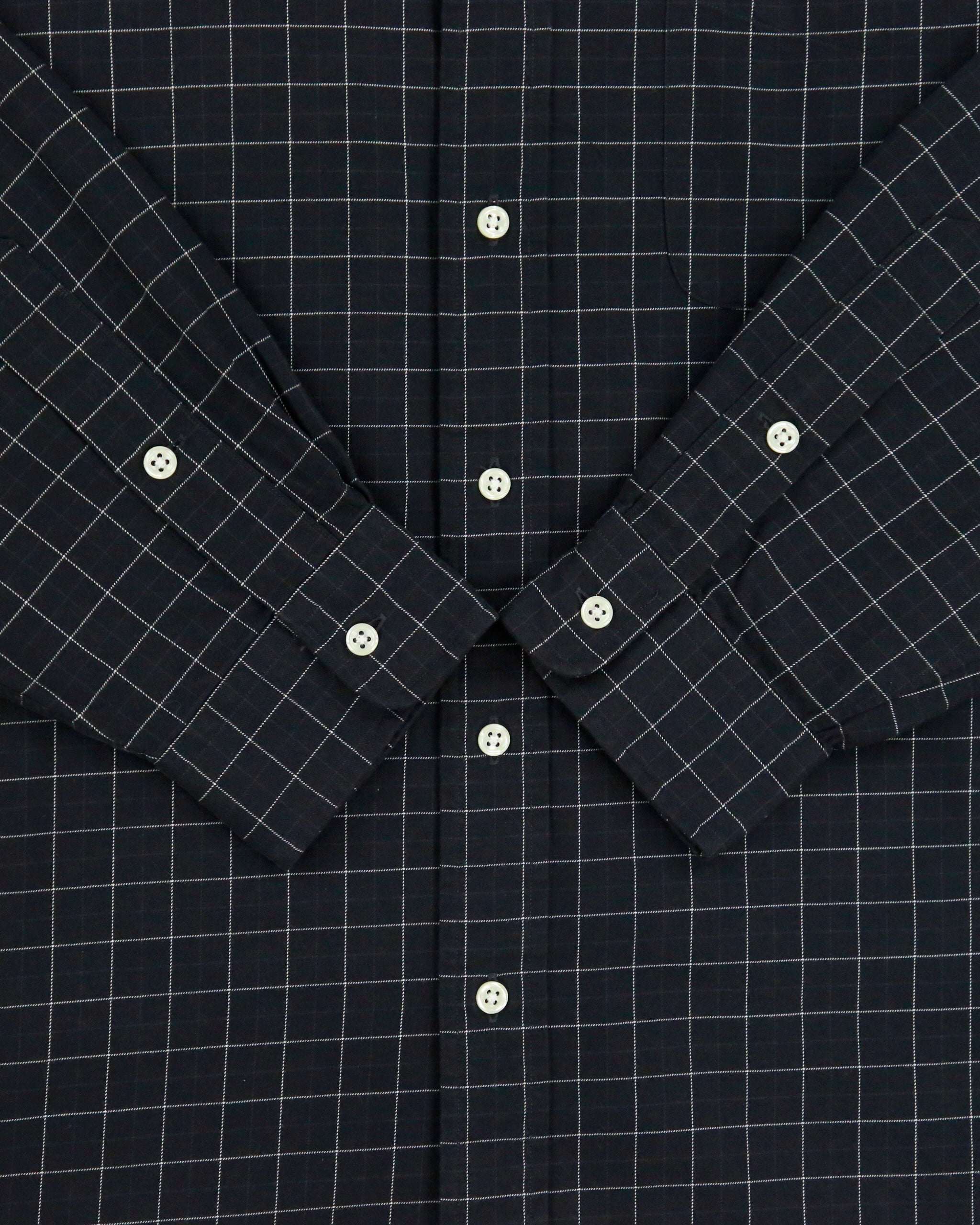 Vintage 1990s Polo Ralph Lauren Lowell Sport Checked Long Sleeve Shirt - L