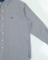Vintage 1990s Ralph Lauren Blake Checked Long Sleeve Shirt - L