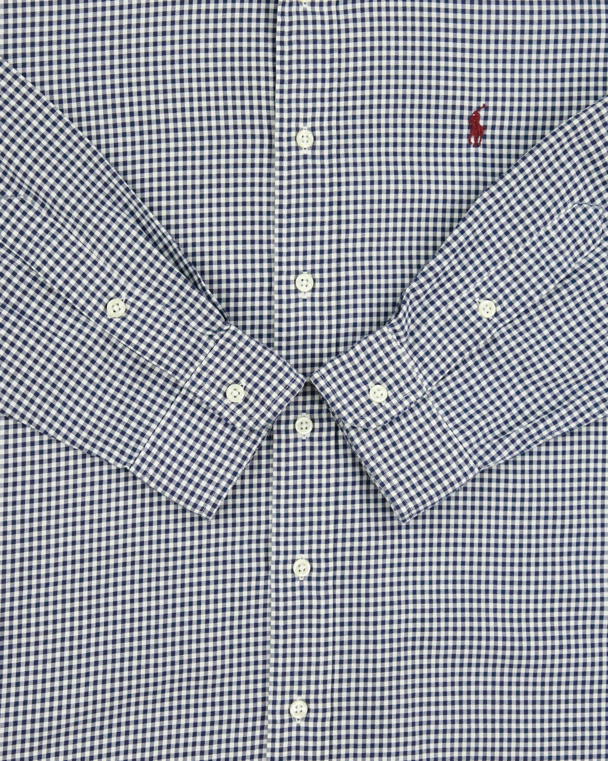 Vintage 1990s Ralph Lauren Blake Checked Long Sleeve Shirt - L