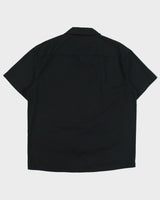 Lurking Class Chain Embroidered Canvas Short Sleeve Zip Utility Shirt - L