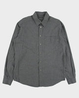 Vintage Y2K 00s Versace Jeans Couture Snap Button Long Sleeve Chambray Shirt - XL