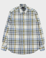 Vintage Paul &amp; Shark Yachting Plaid Long Sleeve Pocket Shirt - M
