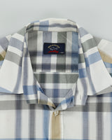Vintage Paul &amp; Shark Yachting Plaid Long Sleeve Pocket Shirt - M