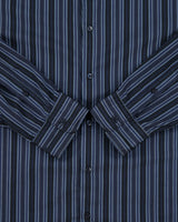Vintage Y2K 00s Z Zegna Striped Long Sleeve 'City' Shirt - XL