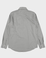 Vintage Y2K 00s Hugo Boss Herringbone Regular Fit Long Sleeve Shirt - L