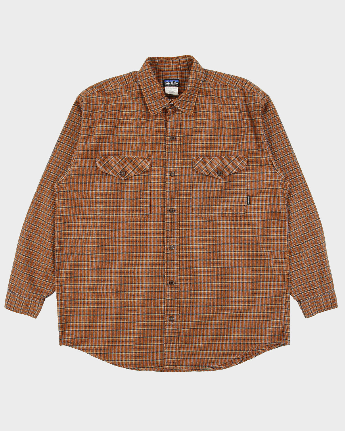 Vintage 2000s Patagonia Organic Cotton Long Sleeve Plaid Flannel Shirt - L