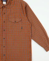 Vintage 2000s Patagonia Organic Cotton Long Sleeve Plaid Flannel Shirt - L