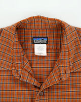 Vintage 2000s Patagonia Organic Cotton Long Sleeve Plaid Flannel Shirt - L