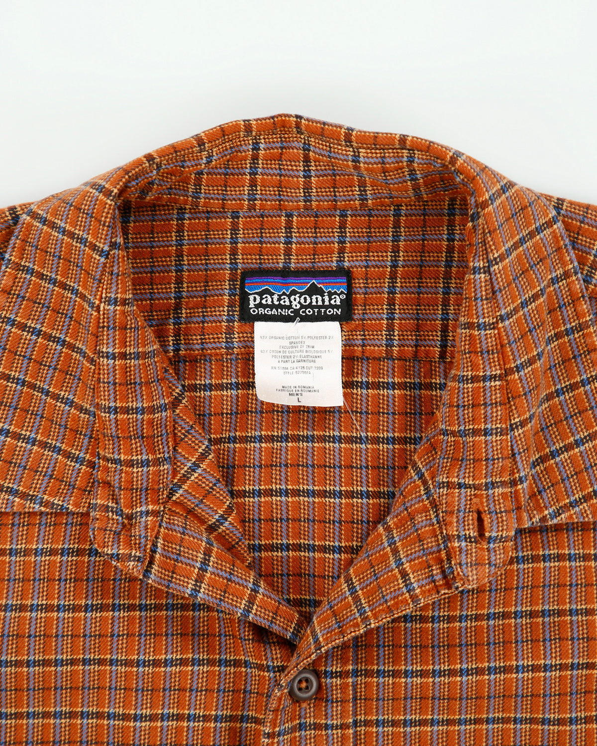 Vintage 2000s Patagonia Organic Cotton Long Sleeve Plaid Flannel Shirt - L