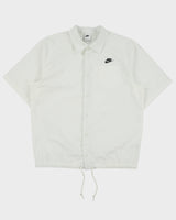 Nike Club Sail White Short Sleeve Oxford Button Down Shirt - S