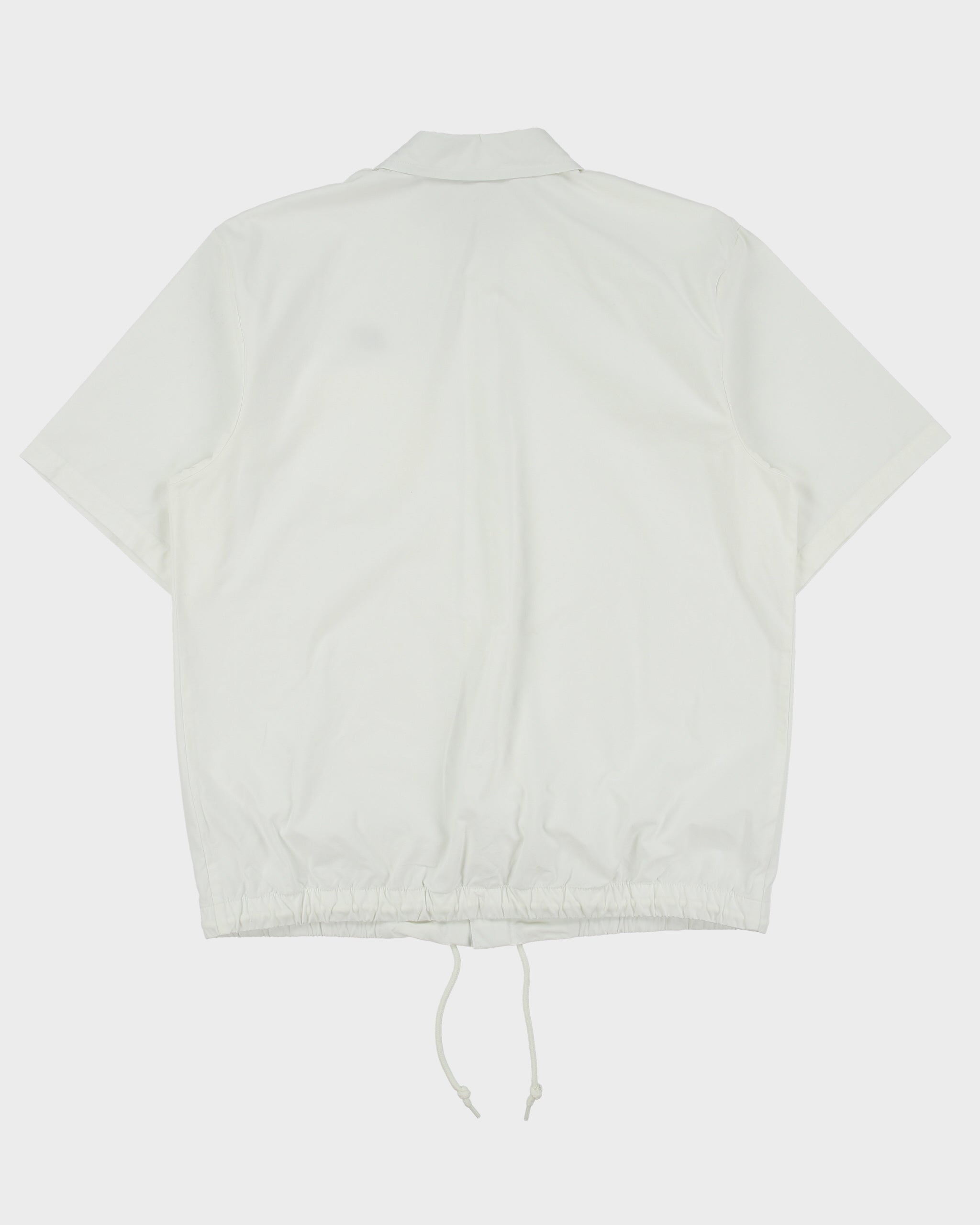 Nike Club Sail White Short Sleeve Oxford Button Down Shirt - S