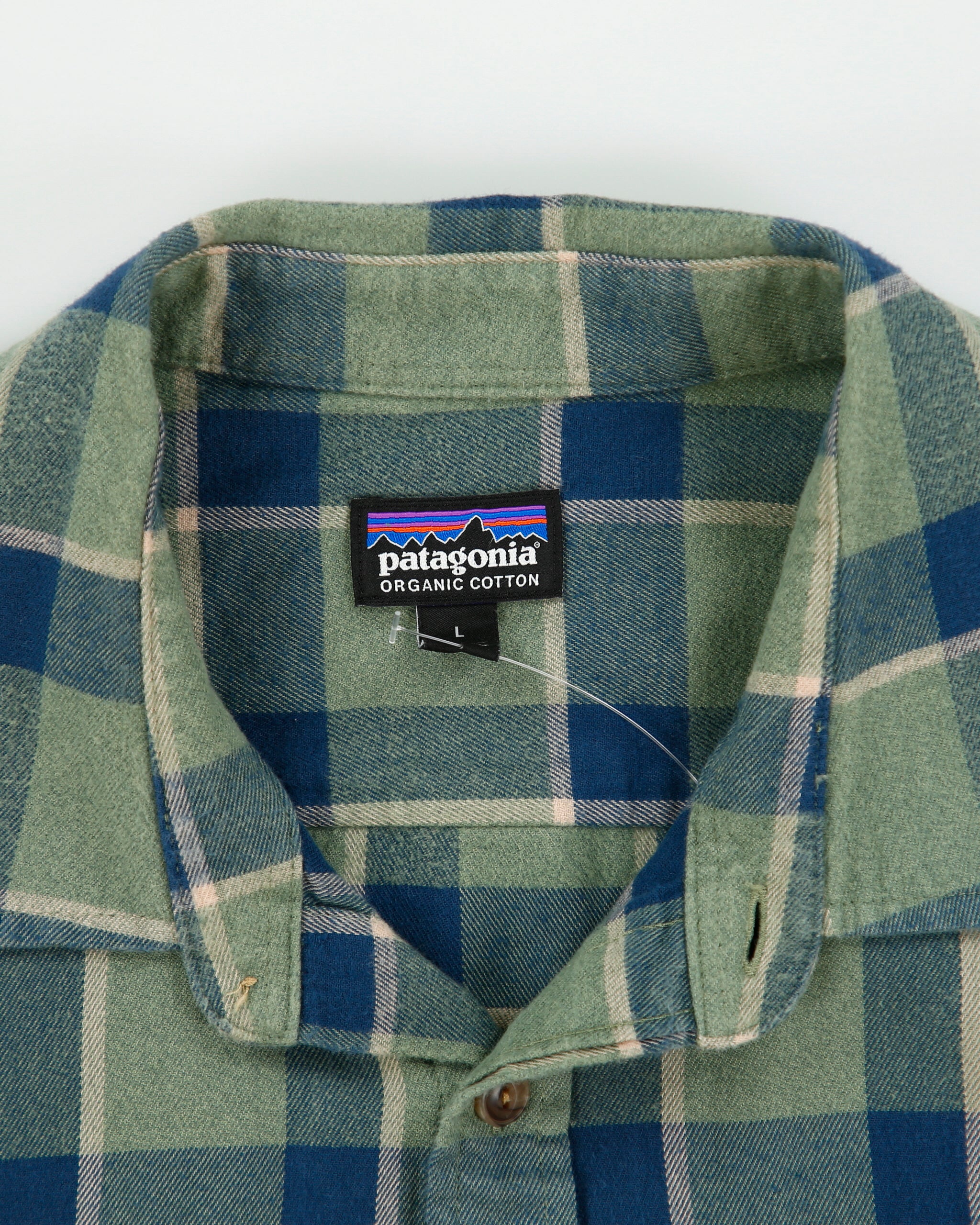 Vintage 2000s Patagonia Organic Cotton Long Sleeve Plaid Flannel Shirt - L