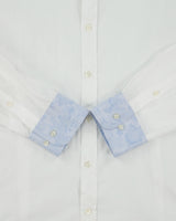 Vintage Y2K 00s Etro Paisley Two Tone Long Sleeve Dress Shirt - XL