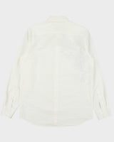 Vintage Y2K 00s Calvin Klein Pattern Striped Modern Fit Long Sleeve Shirt - M