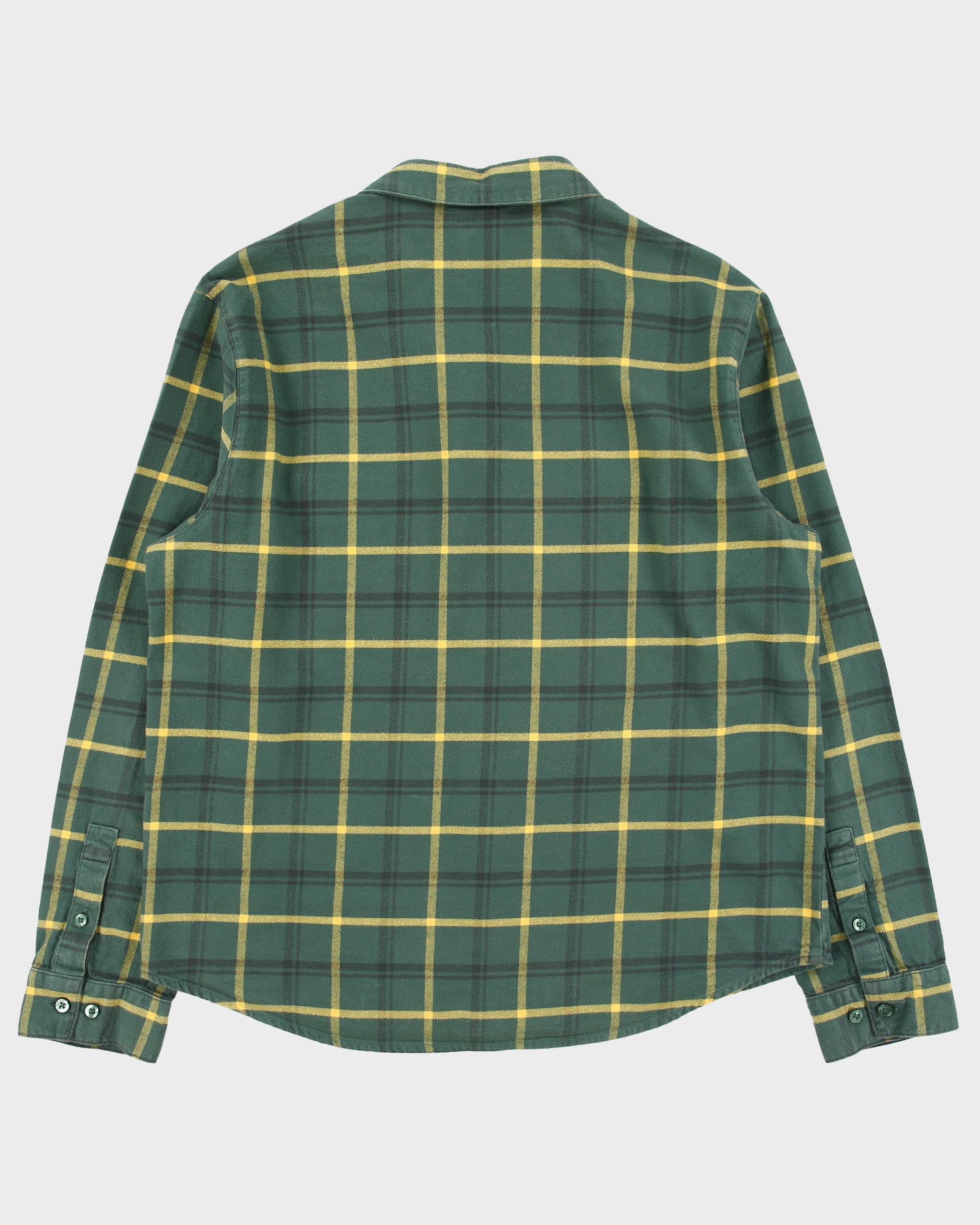 Vintage Nike SB Long Sleeve Plaid Flannel Shirt - L