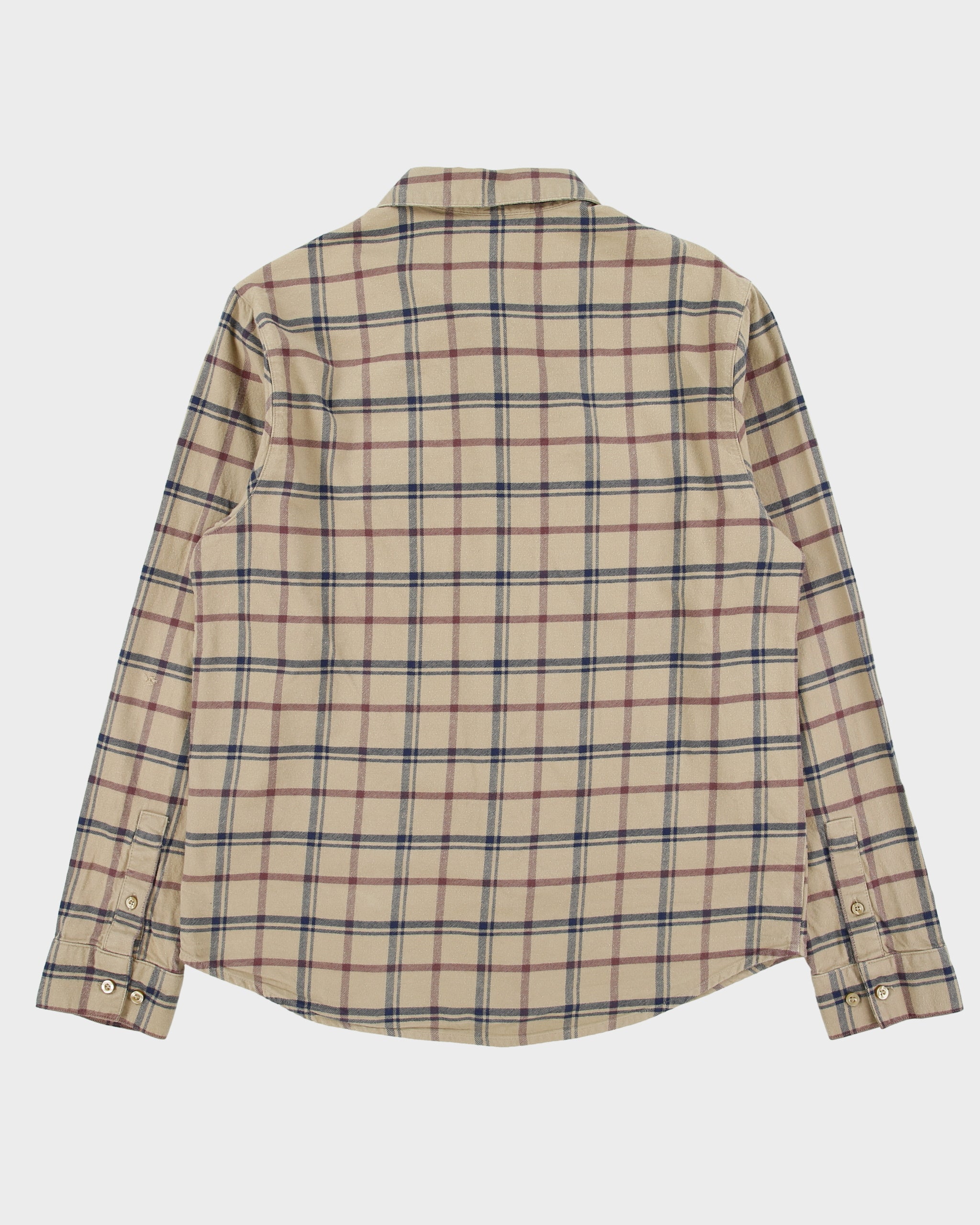 Vintage Nike SB Long Sleeve Plaid Flannel Shirt - M