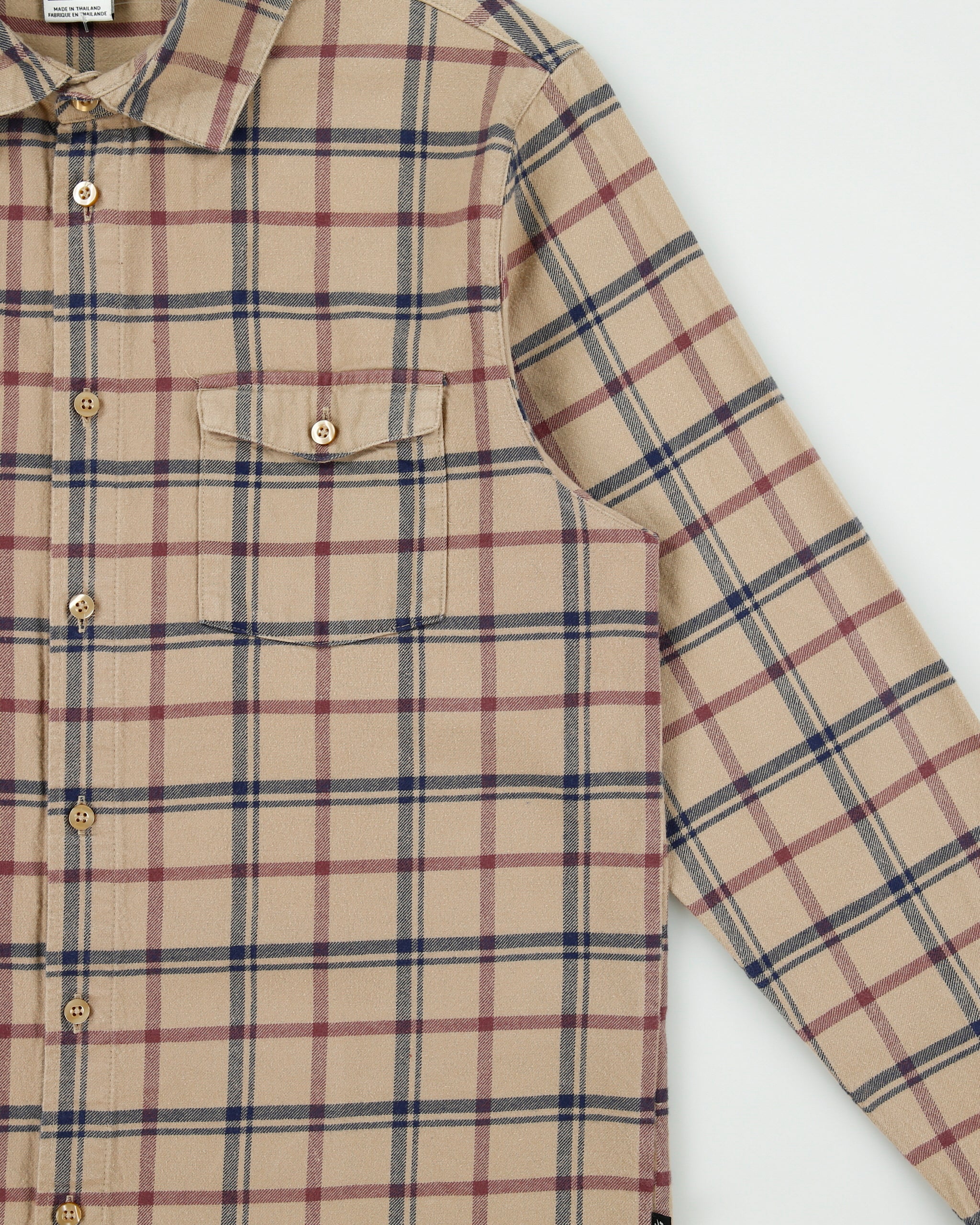 Vintage Nike SB Long Sleeve Plaid Flannel Shirt - M
