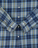 Vintage 1990s Ralph Lauren Classic Fit Long Sleeve Plaid Flannel Shirt - M